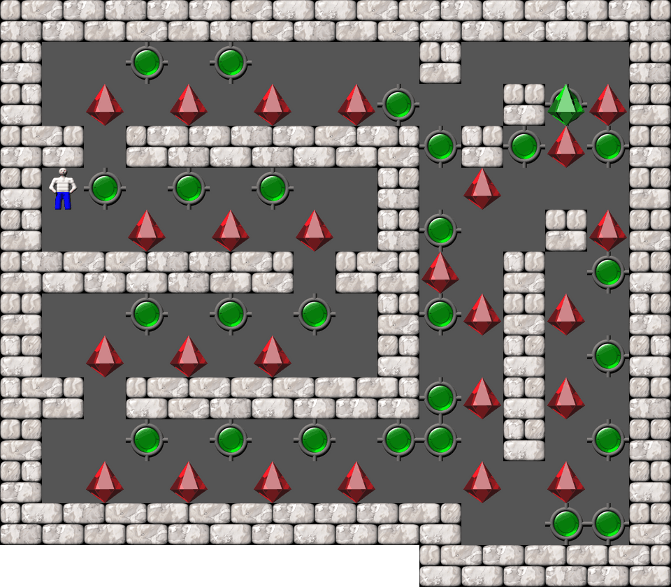 Sokoban Mass Remodel level 2082